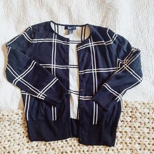 Chaps Button Down Sweater